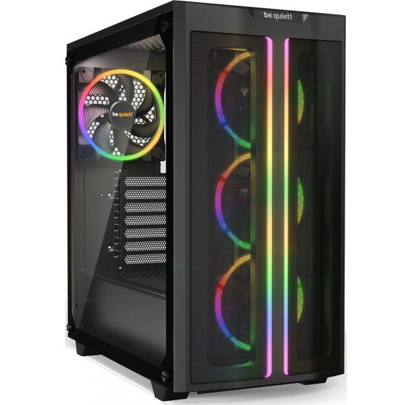 PC-Gehäuse ATX Midi-Tower be quiet! Pure Base 500 FX Black (ARGB)